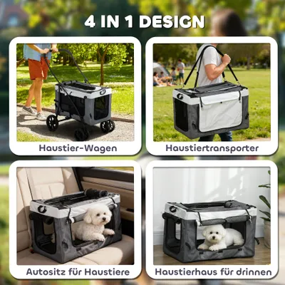 PawHut Hundewagen