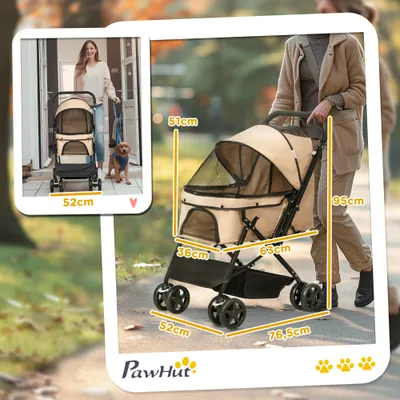 PawHut Hundewagen