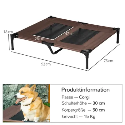 PawHut Hundeliege