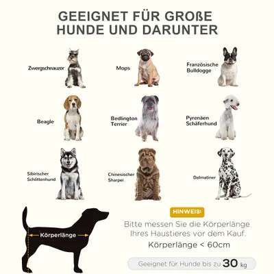 PawHut Hundeliege