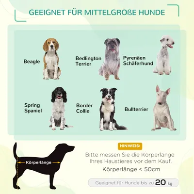 PawHut Hundeliege