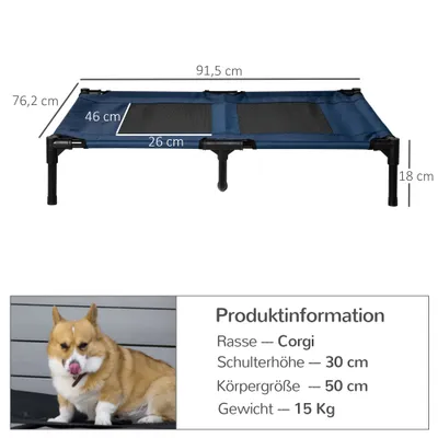 PawHut Hundeliege
