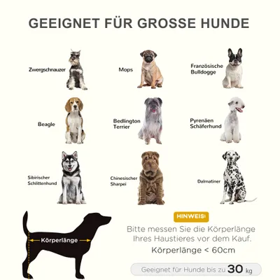 PawHut Hundeliege