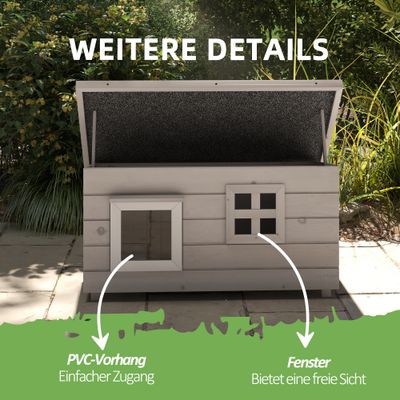 PawHut Katzenhaus