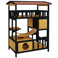 PawHut Katzenhaus