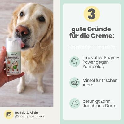 Enzymodent: Enzymatische Zahnpasta für Hunde mit natürlicher Pflege