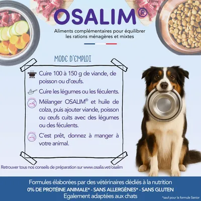 OSALIA - OSALIM® Senior+ Chien - Laboratoire Osalia OSALIA - OSALIM® Senior+ Chien - Laboratoire Osalia