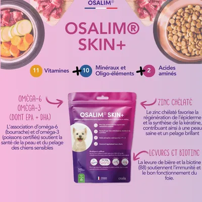 OSALIA - OSALIM Skin+ Chien - Laboratoire Osalia OSALIA - OSALIM Skin+ Chien - Laboratoire Osalia