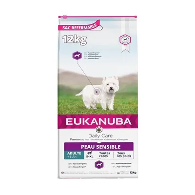 EUKANUBA – Nourriture pour Chien Adulte – Peau Sensible EUKANUBA – Nourriture pour Chien Adulte – Peau Sensible
