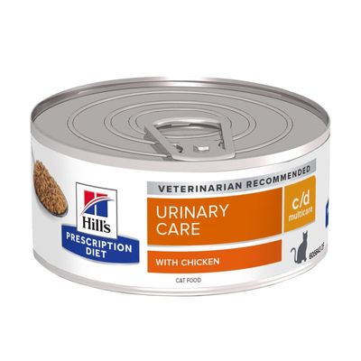 HILL'S - PATEE Katzenfutter für ausgewachsene Tiere mit Rezept C/D Multica