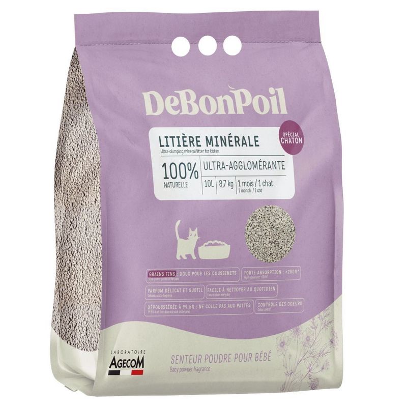 LABORATOIRE AGECOM - De Bon Poil - Katzenstreu - 10l