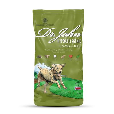 Dr John Lamm & Reis für ausgewachsene Hunde – 12,5 kg