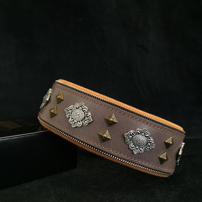 Aztec Halsband in Grau