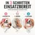 HUND IST KÖNIG Feuerwehr-Aufkleber Haustier Rettung, 4er Set + Folienstift HUND IST KÖNIG Feuerwehr-Aufkleber Haustier Rettung, 4er Set + Folienstift