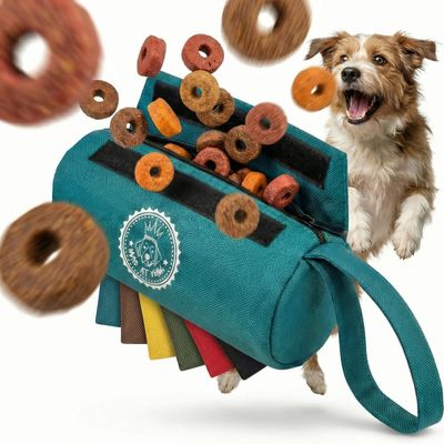 HUND IST KÖNIG Futterdummy für Hunde, Apportierbeutel Dummy Hundetraining