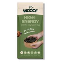 Packung WOOOF High Energy - Kaltgepresstes Trockenfutter - Rind, Huhn