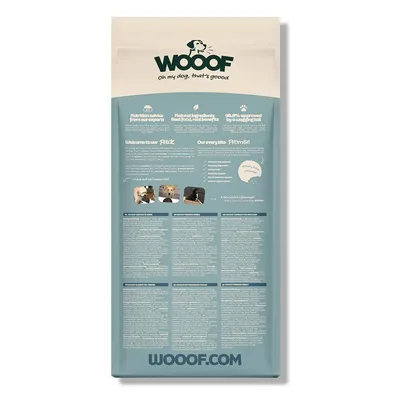 WOOOF Welpen - Kaltgepresstes Trockenfutter - Rind, Huhn