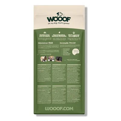 WOOOF High Energy - Kaltgepresstes Trockenfutter - Rind, Huhn