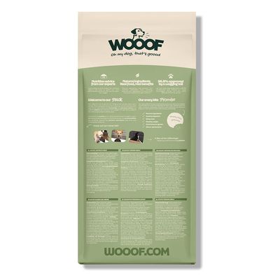 WOOOF Light - Kaltgepresstes Trockenfutter - Truthahn, fisch