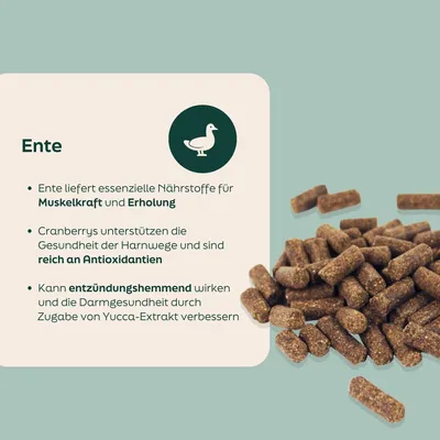 WOOOF Ente - Kaltgepresstes Trockenfutter - Ente