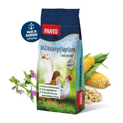 PANTO WGK Wassergeflügelkorn – Folgefutter für Enten und Gänse