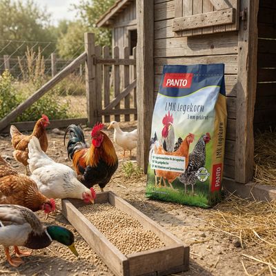 PANTO LMK Legemehlkorn – Legehennenfutter mit Vitaminen & Mineralstoffen