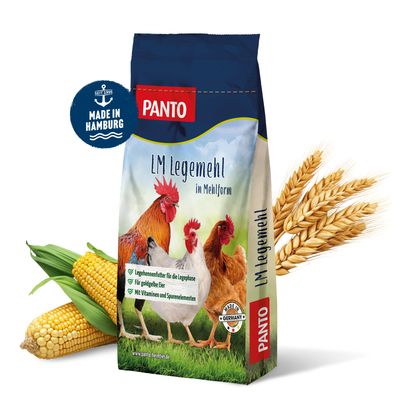 PANTO LM Legemehl – Legehennenfutter als Alternative zu Pellets