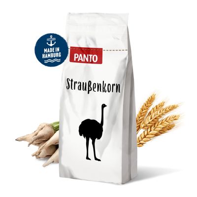 PANTO Straußenkorn – Spezialpellets für Strauße, Emus & Nandus