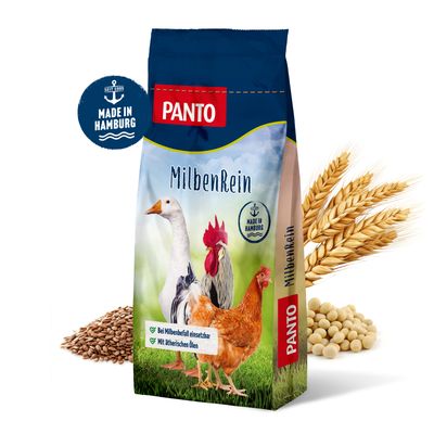 PANTO MilbenRein – Hühner- Geflügelfutter zur natürlichen Milbenreduktion