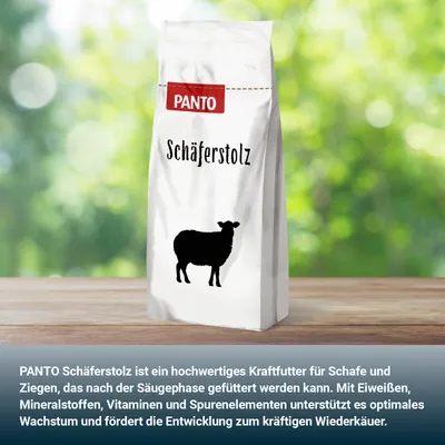 PANTO Schäferstolz – Hochwertiges Kraftfutter für Schafe