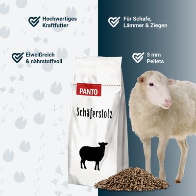 PANTO Schäferstolz – Hochwertiges Kraftfutter für Schafe