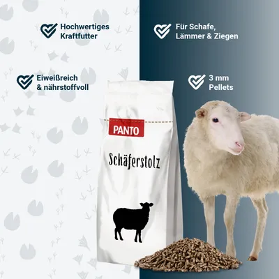PANTO Schäferstolz – Hochwertiges Kraftfutter für Schafe