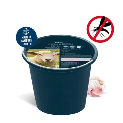 PANTO Lick Schaf Anti-Insect - Leckeimer Insektenabwehr für Schafe & Ziegen