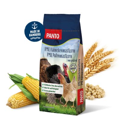 PANTO HMK/PMK Hähnchen- und Putenmastkorn – Mastfutter für Hähnchen & Puten