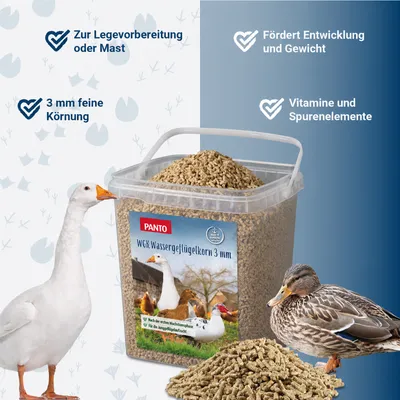 PANTO WGK Wassergeflügelkorn – Folgefutter für Enten und Gänse