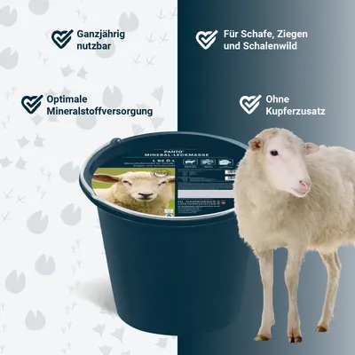 PANTO Schaf KupferFrei Mineralleckschale L92 Ö – für Schafe & Ziegen