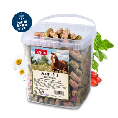 PANTO Leckerli Kräuter-Hagebutte – Pferdeleckerli - Aromatische Belohnung