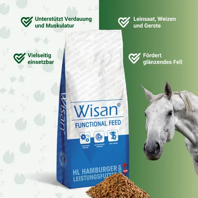 PANTO Wisan-Lein – Pferdefutter aus Leinsaat für Verdauung & Fell