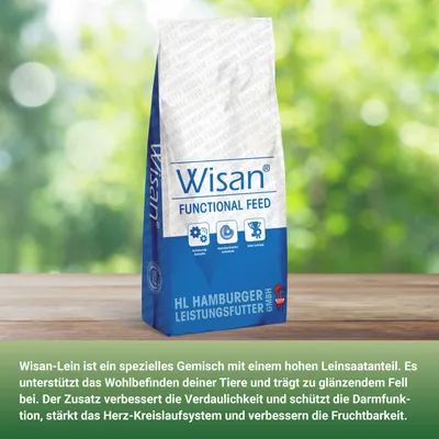 PANTO Wisan-Lein – Pferdefutter aus Leinsaat für Verdauung & Fell