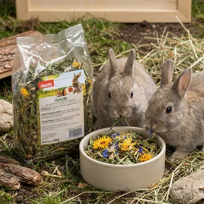 PANTO Löwenzahn - Snack für Nager und Zwergkaninchen
