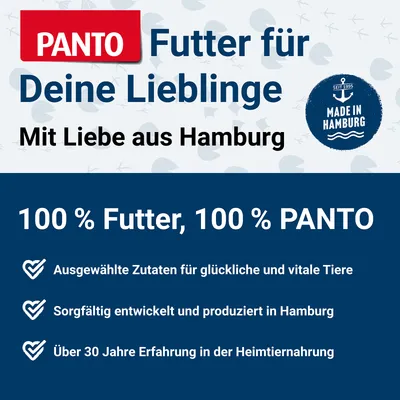 PANTO Blütenwiese - Heu mit Blüten Nagerfutter für Kaninchen & Nager