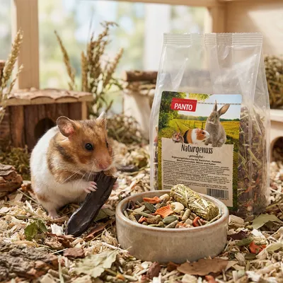 PANTO Naturgenuss getreidefrei - Nagerfutter mit Möhren & Johannisbrot