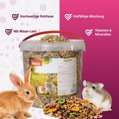 PANTO Nagerfutter Universal – Futter für Nager und Kaninchen