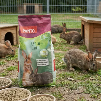 PANTO Kanin Zucht – Kaninchenfutter für Zucht- und Mastkaninchen