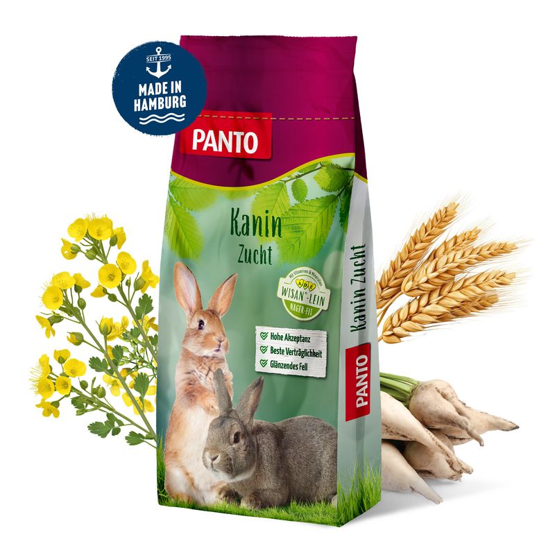 PANTO Kanin Zucht – Kaninchenfutter für Zucht- und Mastkaninchen