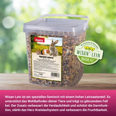 PANTO Nagerfutter Universal – Futter für Nager und Kaninchen