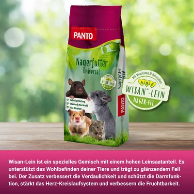 PANTO Nagerfutter Universal – Futter für Nager und Kaninchen