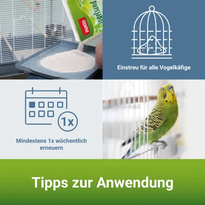 PANTO Vogelsand - Einstreu für Kanarien & Papageien mit Anis & Muschelkalk PANTO Vogelsand - Einstreu für Kanarien & Papageien mit Anis & Muschelkalk