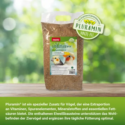 PANTO Großsittichfutter Spezial - ohne Sonnenblumenkerne mit Hirse