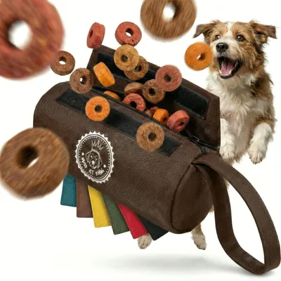 HUND IST KÖNIG Futterdummy für Hunde, Apportierbeutel Dummy Hundetraining